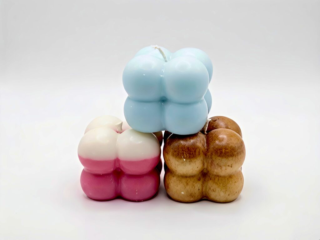 small bubble candles
