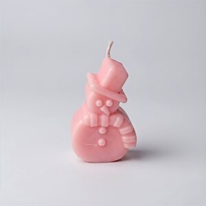 snowman candles
