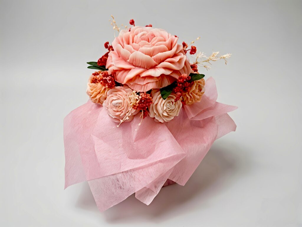 whimsy rose bouquet